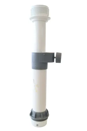 Più Venduto Tubo Supporto Telescopico per Tavolo in Alluminio Verniciato - Altezza Regolabile da 520 a 600 mm, Ø 60 mm - Nuova Rade