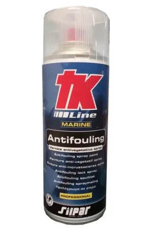 Novità Vernice Antivegetativa Spray Silpar TK 400ml per Protezione di Poppieri ed Eliche in Nautica Altissime Prestazioni