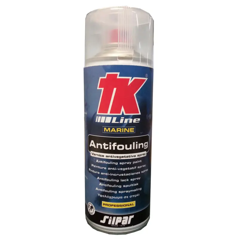 Novità Vernice Antivegetativa Spray Silpar TK 400ml per Protezione di Poppieri ed Eliche in Nautica Altissime Prestazioni