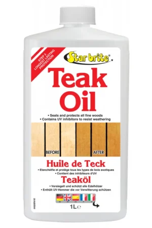Soddisfatti O Rimborsati Olio di Teak Starbrite - Protezione Completa per Legni Pregiati, Asciugatura Rapida e Raggi UV, Ideale per Barche e Nautica