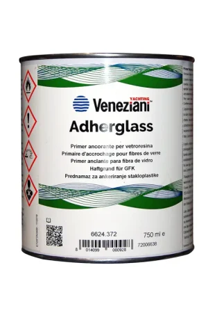 Prezzo Scontato Primer Adherglass Rosa - Ancorante Monocomponente per Vetroresina e Gel Coat - Veloce Essiccazione e Alta Resa - 13,3 mq/Itt