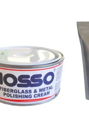 Crema Lucidante Professionale Iosso Products per Fibra di Vetro e Metallo - Pulisce, Lucida e Protegge imbarcazioni Più Venduto