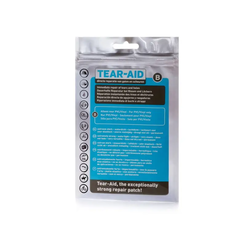 Kit di Riparazione Tear Aid bROTOLO - Rotolo Adesivo Trasparente, Elastico e Resistente per Riparazioni Nautiche e Domestiche Quantità Limitata