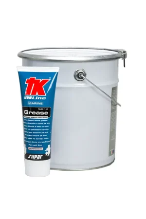 Grasso Bianco allo Zinco TK Grease - Lubrificante Speciale per Parti Meccaniche Nautiche in Ambienti Corrosivi Professionale