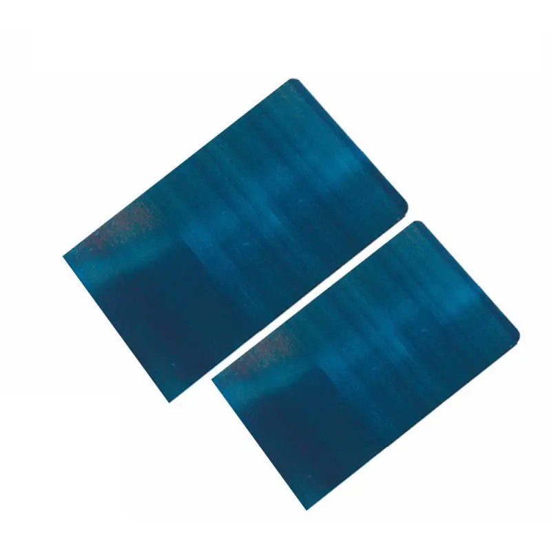 Miglior Prezzo Set di 12 Spatole Milanesi in Acciaio Blu - Larghezza 100 mm per Uso Nautico
