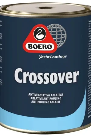 Antivegetativa Crossover Boero - Antivegetativa ablativa di qualità per tutte le imbarcazioni fino a 35 nodi, applicabile su ogni tipo di supporto incluso l’alluminio. Novità
