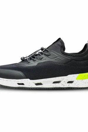 Ultimissimo Modello Sneaker Discover Watersport Nera - Suola Antiscivolo Drain Tech, Traspirabilità e Asciugatura Rapida per la Nautica e gli Sport Acquatici