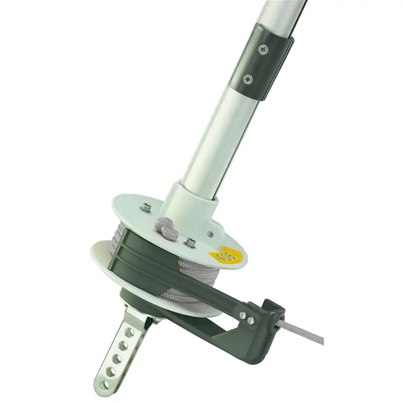 Affare Avvolgitore Plastimo 406-S per Barche di 4-6 Metri - Leggero e Resistente con Cuscinetti a Sfere, Design in Poliammide, Compatibile con Relinga Ø 6,5mm e Genoa Fino a 12m²