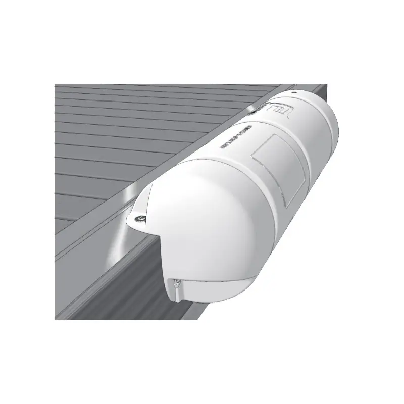 Bumper Dritto Plastimo 3/4 - Parabordo in PVC Bianco Resistente ai Raggi UV per Protezione Di Pontili e Catway, Facile Installazione, Disponibile in Grigio e Blu Vendita Finale