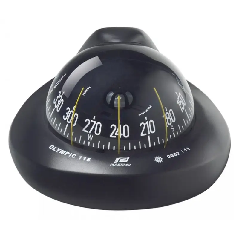 Bussola per Barche a Vela Plastimo Olympic 115 Rosa Conica con Illuminazione LED 12-24V - Ø 101mm, Installazione ad Incasso per Barche da 6 a 12 metri Spedito Oggi