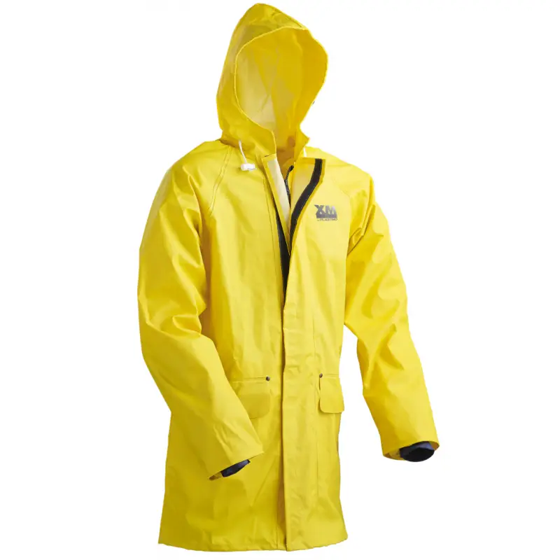 Giacca Cerata Leggera Impermeabile Horizon XM - Poliestere Giallo con Cappuccio e Tasche Pratiche per Vela e Nautica Prezzo Basso