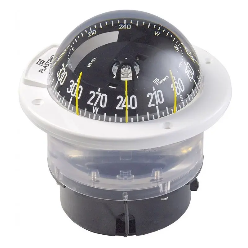 Super Prezzo Bussola per Barche a Vela Olympic 100 - Ø 100mm, Illuminazione LED 12-24V, Installazione ad Incasso, Rosa con Graduazione ogni 5°