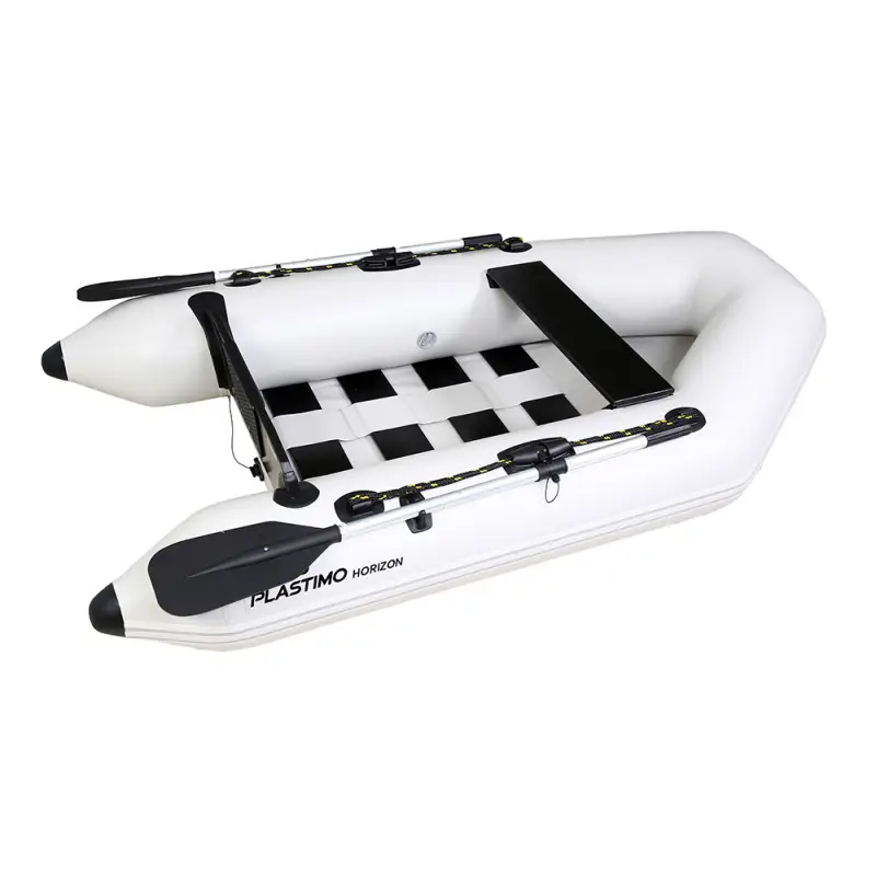 Prezzo Basso Tender Horizon a Stecche in PVC 1100 Decitex - Resistente all'Usura e ai Raggi UV, Completo di Sacco, Kit di Riparazione e Pagaie