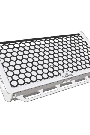 A Buon Prezzo Rete Portaoggetti Plastimo in ASA Anti Raggi UV - Rete Termoplastica Flessibile a Forma di Nido d'ape con Fissaggio Viti o Strisce Autoadesive per Nautica e Vela
