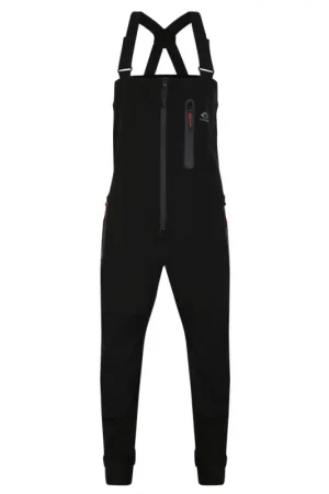 Offerta Limitata Salopette Coastal Nera Typhoon - Impermeabili e Antivento per Vela e Nautica, Hi-Fit Articolate con DWR e Cuciture Nastrate, Spallacci Regolabili e Pannelli di Rinforzo.
