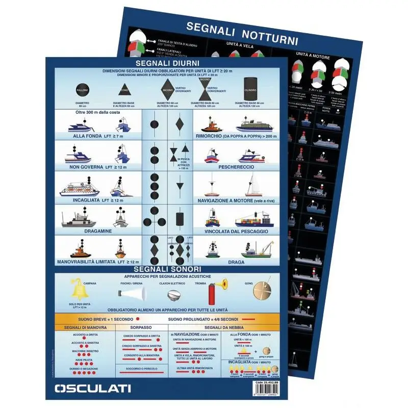 Lampade di segnalazione visiva Osculati per uso nautico, resistenti e brillanti, disponibili in italiano. Offerta Lampo