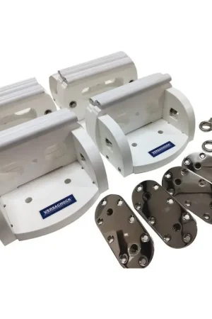 VersaChock - Supporti Removibili per Tender in Acciaio Inox 316, Facili da Installare e Rimuovere, Ideali per Plancette di Poppa e Fly Bridge. Occasione Imperdibile