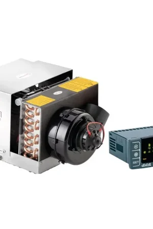 Climatizzatore AirJet 12/24V DC per imbarcazioni senza gruppo elettrogeno, design compatto e installazione facile Scelto Dai Clienti