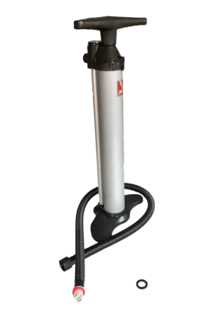Prezzo Ridotto GONFIATORE BRAVO 100-D a mano doppio flusso con corpo in ABS e alluminio, volume 2x2000cc, pressione massima 1900 mbar, manometro integrato, impugnatura ergonomica e base stabile.