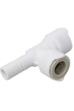 Gomito a Fuso Doppio 15 mm - Raccordo Rapido in Polipropilene con Design Doppia Aggraffatura per Tubo Ø 15 mm Acquista Ora