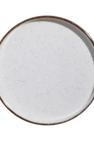 Nuova Collezione Set di 6 piatti dessert in melamina BPA Free - Serie Maldivas - Ø 18,2 cm