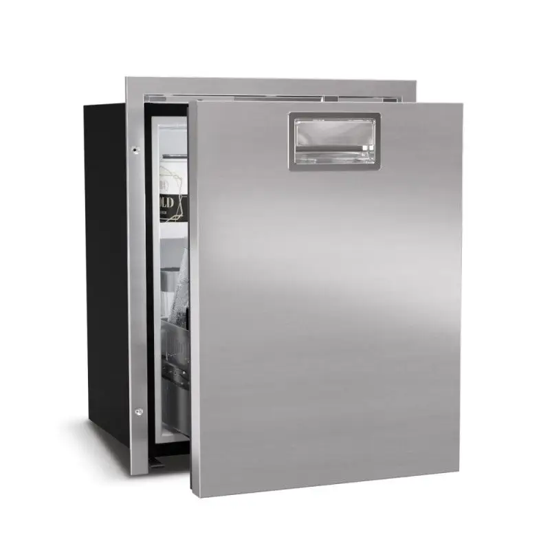 Popolare Frigorifero/Freezer DW51 in Acciaio Inox con Funzione Vent Position e Luce LED