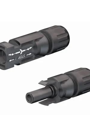 KIT CONNETTORI SOLARI RAPIDI UNITECK IMPERMEABILI MASCHIO/FEMMINA 4/6 MM2 Ultimissimo Modello