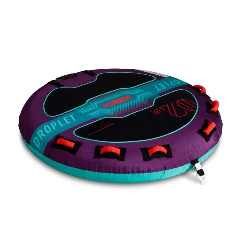 Gommoncino trainabile Jobe Sport International Droplet 2 posti in PVC ad alta resistenza con maniglie soft-grip e attacco rapido Affare