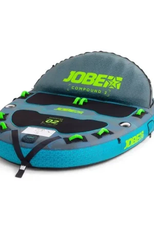 Saldi Jobe Sport International Compound Towable 2P per 2 Persone in PVC Alta Resistenza con Maniglie Soft-Grip e Sistema di Scarico Acqua