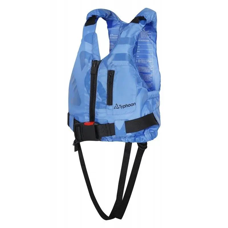 Prezzo Di Fabbrica Giubbotto di Salvataggio Typhoon Hudson 50N Adulto Blu XS-S con Tasca Frontale e Regolazioni Ergonomiche