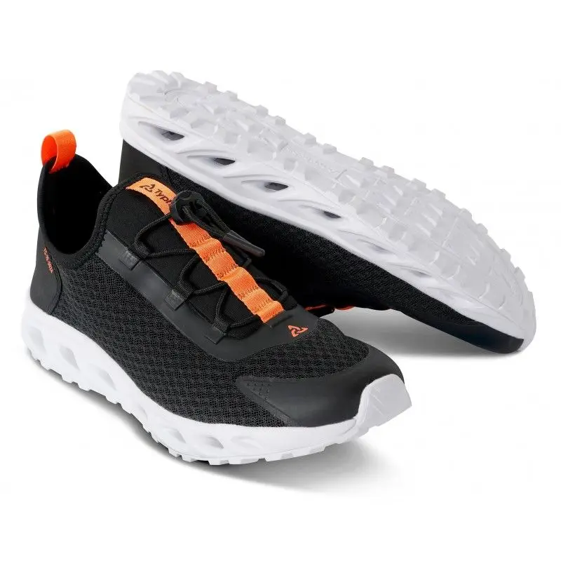 Sneaker Typhoon TS10 Nere/Arancioni 41 con Suola Antiscivolo e Drenaggio Must-Have