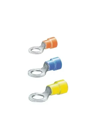 Terminale Occhiello MM 4 Rosso 10pz CROSSEVEN per Vela e Nautica Novità