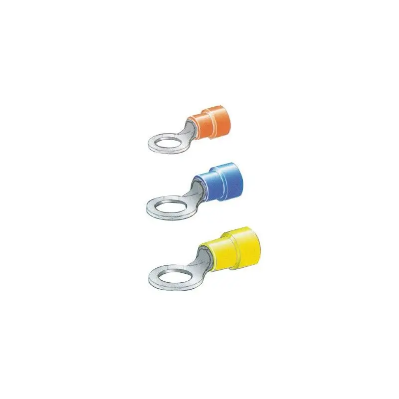 Terminale Occhiel MM10 Giallo 100 pezzi CROSSEVEN Vendita Finale