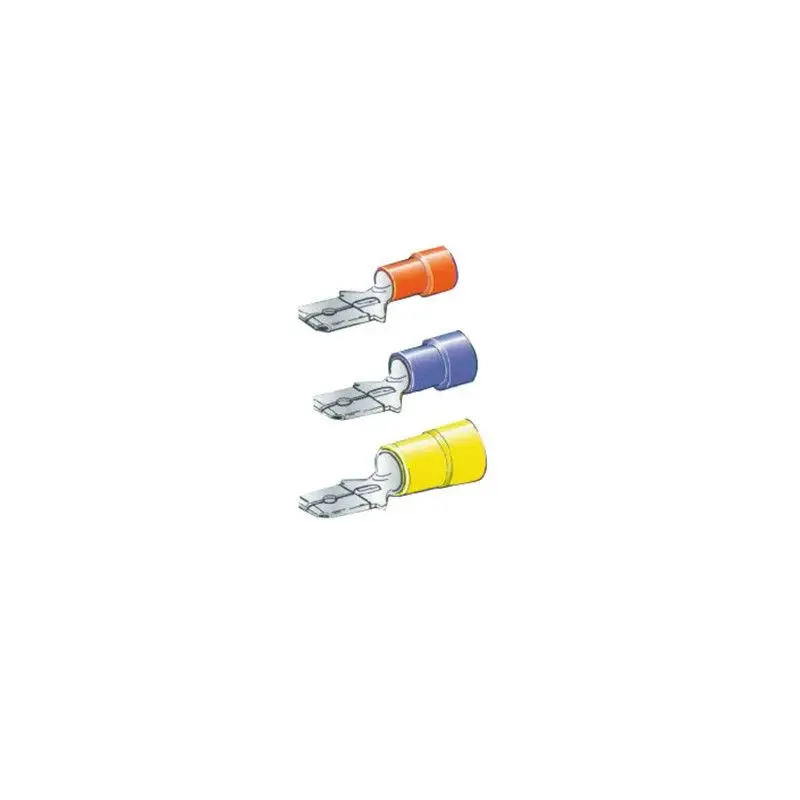 Terminale Maschio mm 6.3 Rosso 100pz CROSSEVEN per Vela e Nautica Subito Disponibile