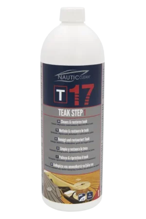 NAUTIC CLEAN - Teak Cleaner 5 Litri - Pulisce e Ripristina il Teak senza Intaccare le Guarnizioni Consegna Rapida