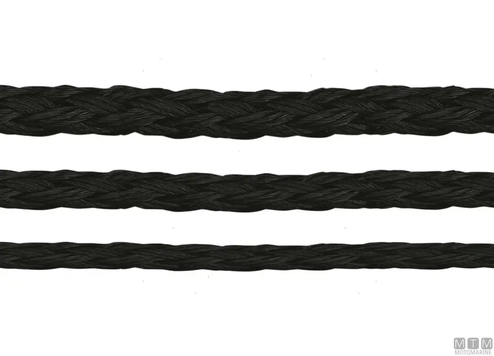 Treccia poly 6mm 200mt nera Ultimissimo Modello