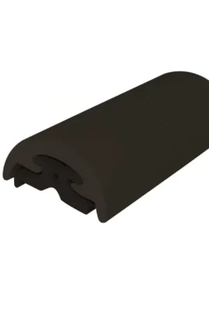 Economico Profilo Parabordo in PVC Radial H30 Nero 12m
