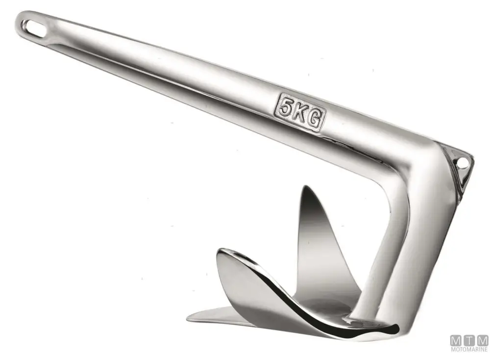 Ancora 3-Wing in Acciaio Inox 5 Kg Vendita Finale