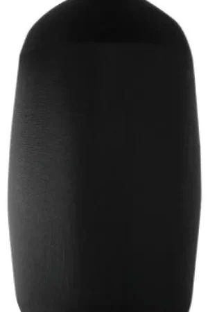 Parabordo Cilindrico in Tessuto Gonfiabile Fendertex - C73 Nero Reso Gratuito