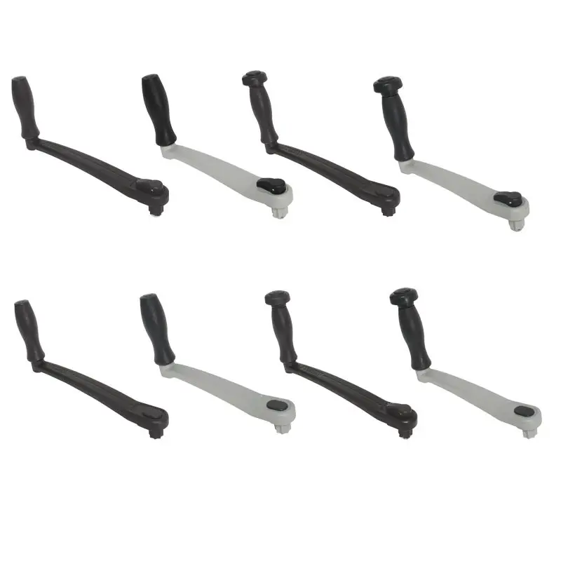 Maniglia per verricello Lofrans in Alluminio anodizzato Nero con Fermo 20 cm Promo Stagionale