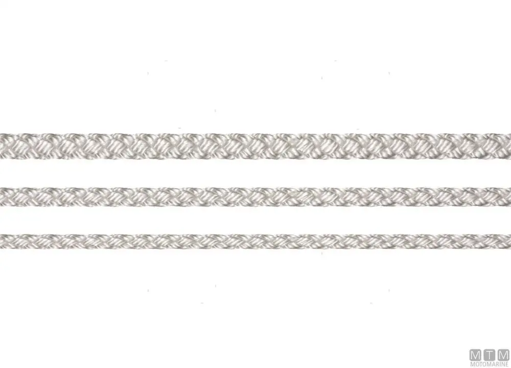 Treccia liros polyamide 2mm 100m bianca Professionale
