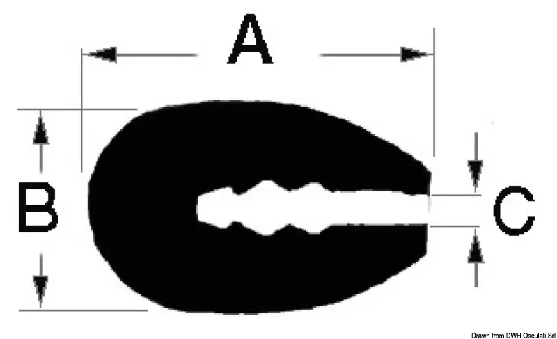 Must-Have Profilo in PVC per Bordatura Nero 3,5 mm