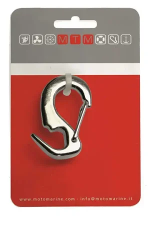Moschettone open end card l52mm inox Vendita Finale