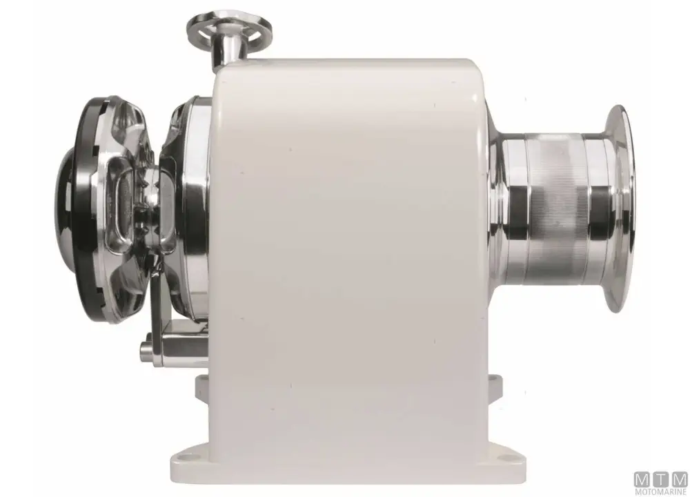 Salpa Ancora Orizzontale Quick Heroes HR5 con Campana 1700 W 12 V Catena Ø 12-13 mm Ultime Pezzi