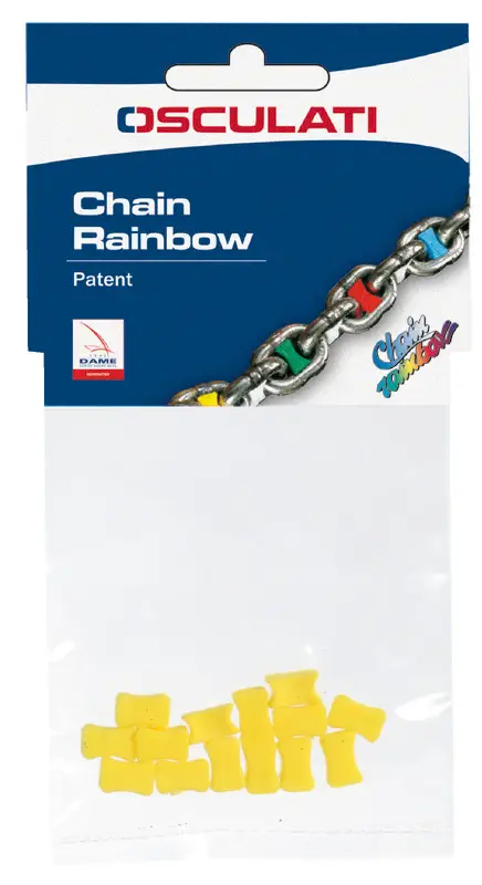 Segna Catena Chain Rainbow Blu 6 mm Offerta Limitata