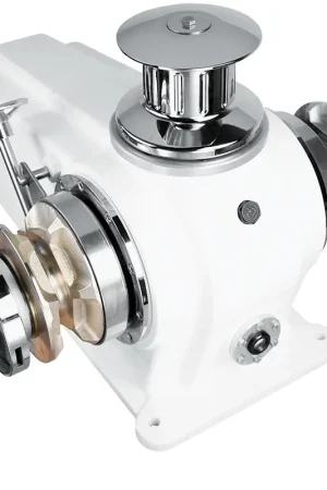 Salpa Ancora Lofrans Ercole Orizzontale in Alluminio Bianco Tipo C Barbotin e Campana Idraulico 11 cc14mm Vendita Finale