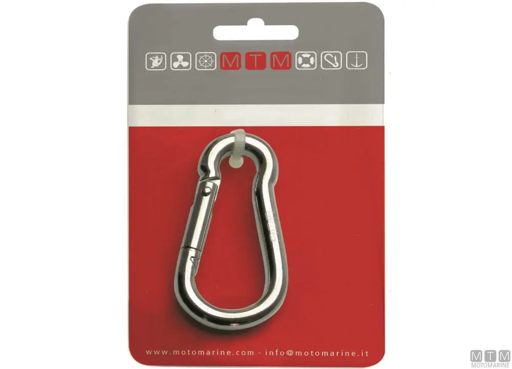 Moschettone card d10mm inox Bestseller