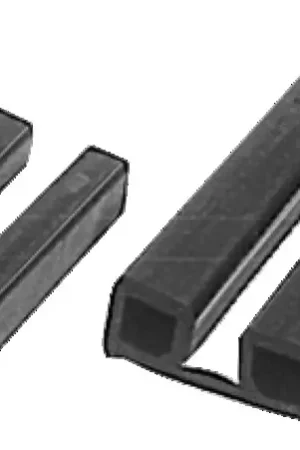 Profilo Parabordo per Scafi con Giunzione Scatolata Nero 55 x 21 mm Reso Gratuito