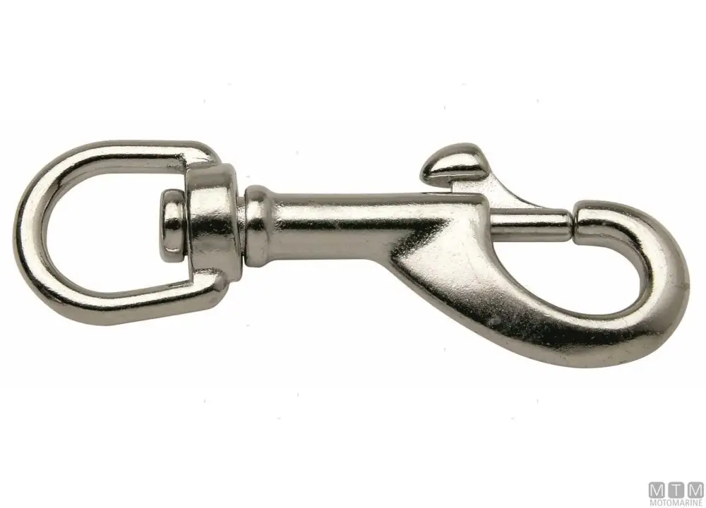 Moschettone girevole bolt st d10mm inox Reso Gratuito