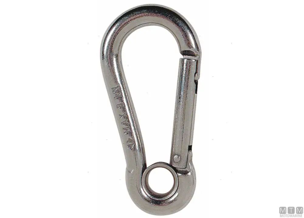 Novità Moschettone kong eye side d8mm inox